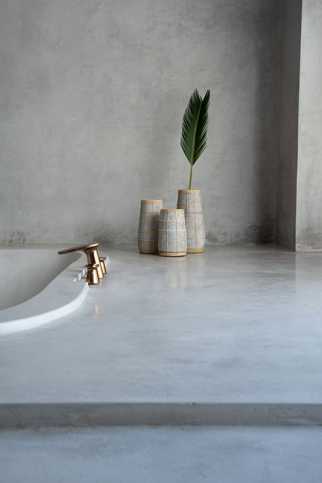 Die Cutie Vase - Beton Grau Natürlich - S
