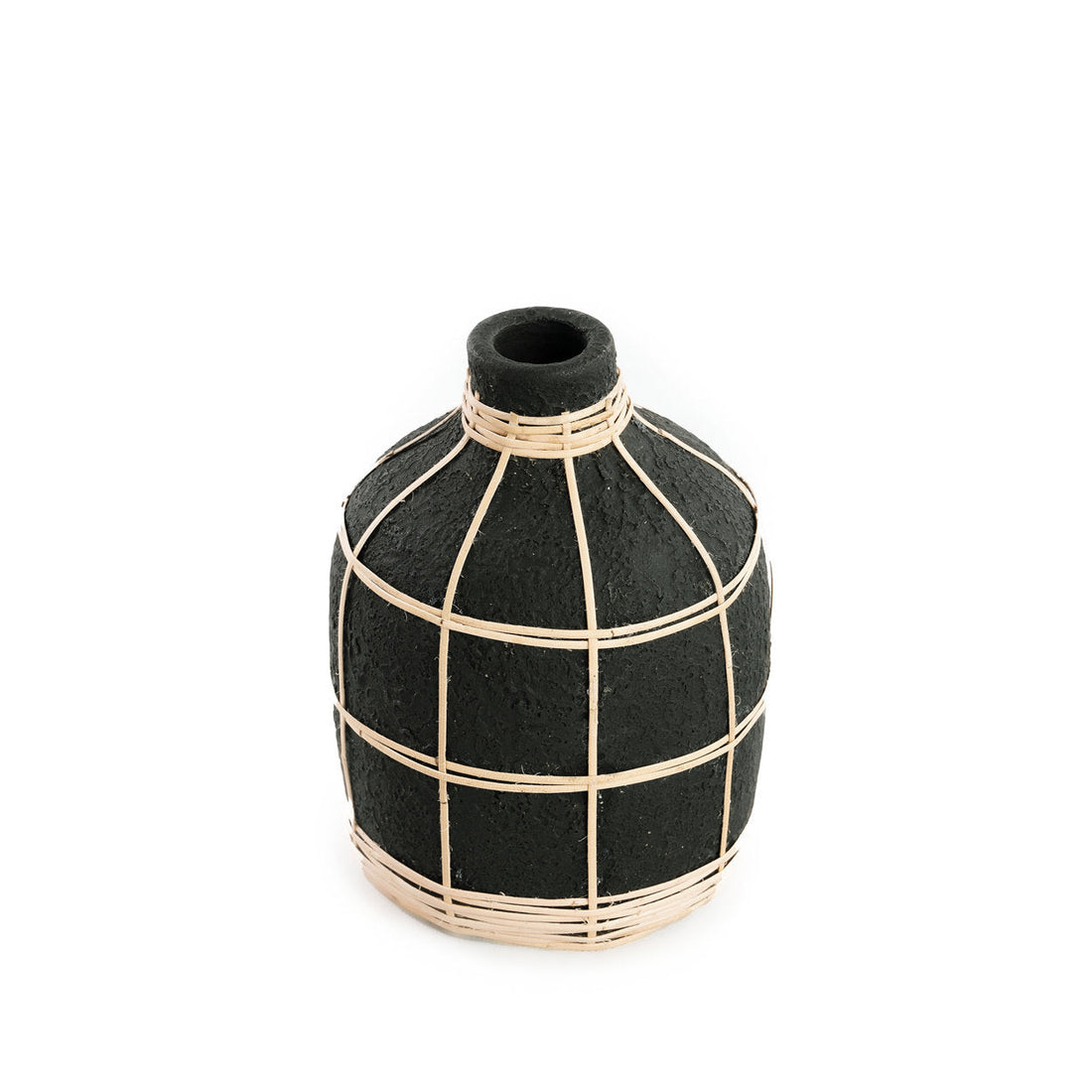 Die Whoopy Vase - Schwarz Natürlich - S