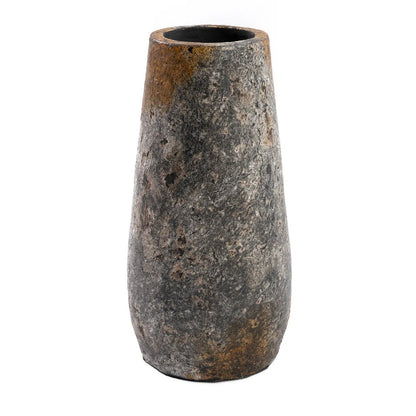 Die gespenstische Vase - Antik Grau - L