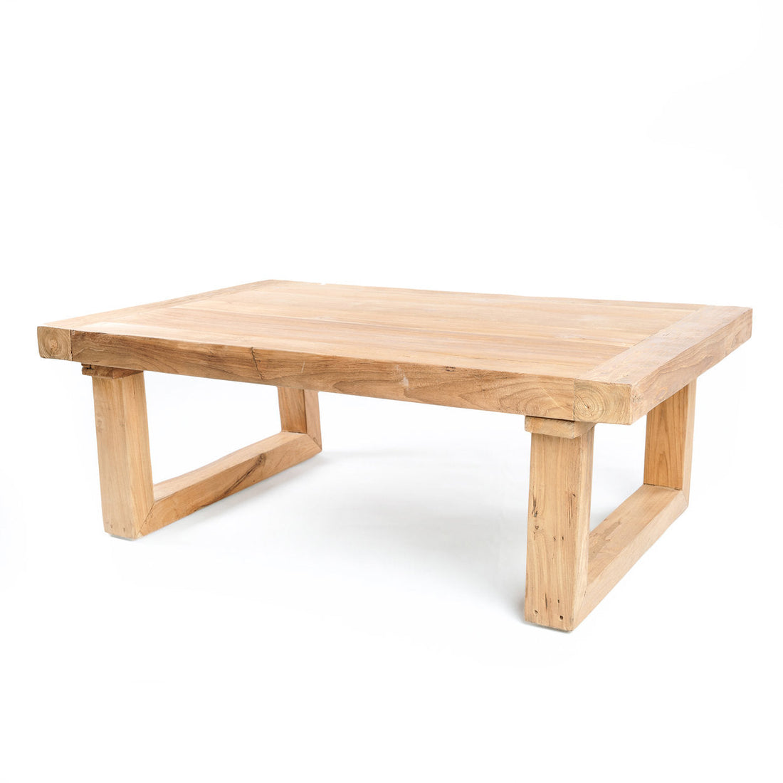 Der Couchtisch aus Teakholz - Natural