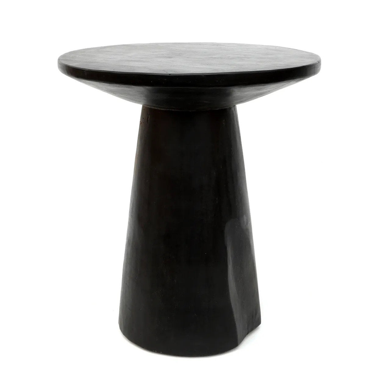Der Timber Conic Beistelltisch - Schwarz - 50