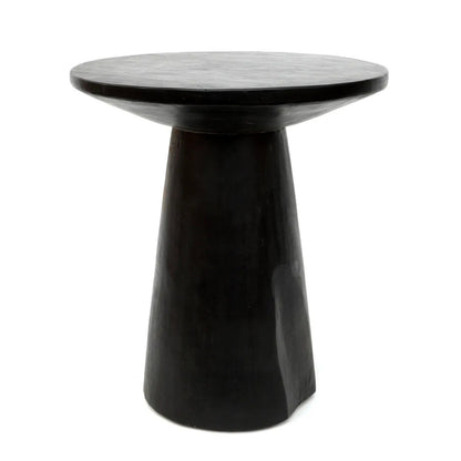 Der Timber Conic Beistelltisch - Schwarz - 50