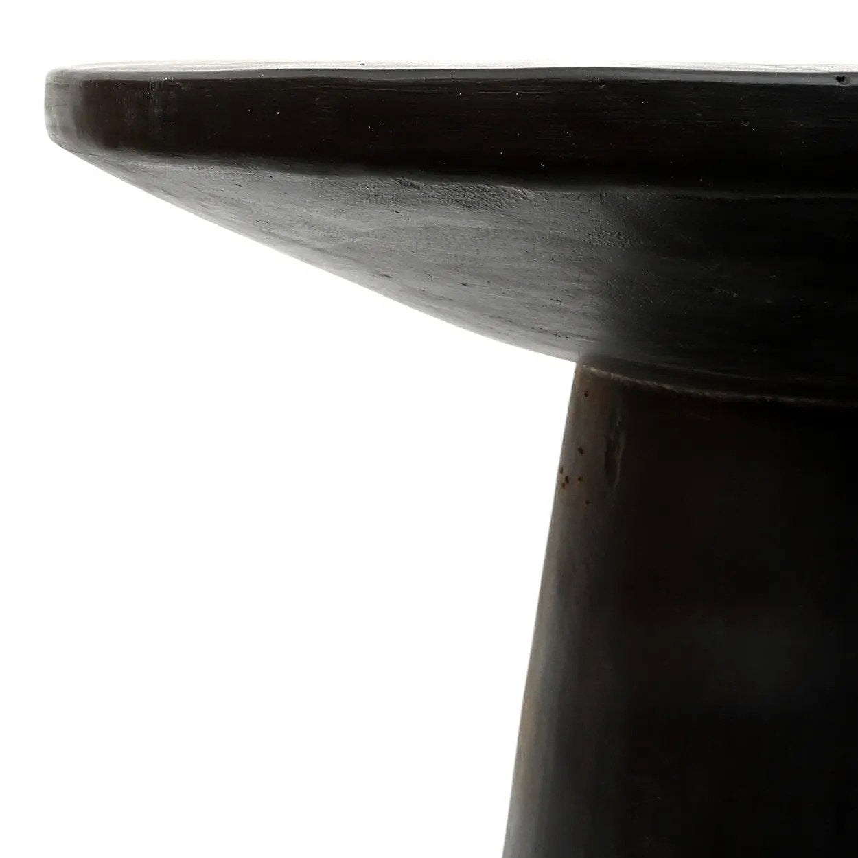 Der Timber Conic Beistelltisch - Schwarz - 50