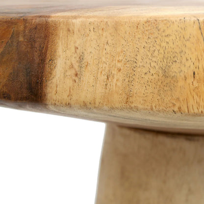 Der konische Beistelltisch Timber - Natur - 50