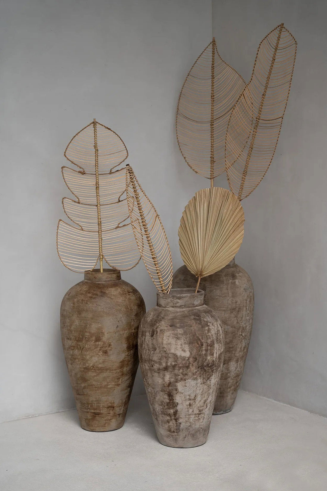 Rattan Monstera - Natürlich