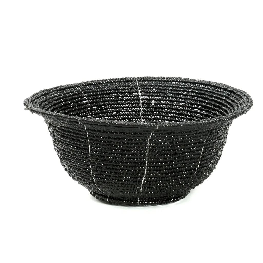 The Beaded Bowl Niedrig - Schwarz - S