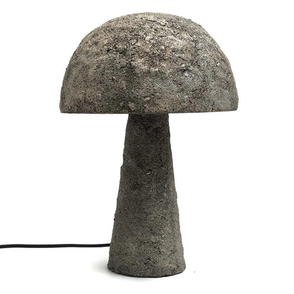 Die Beton-Pilz-Tischlampe