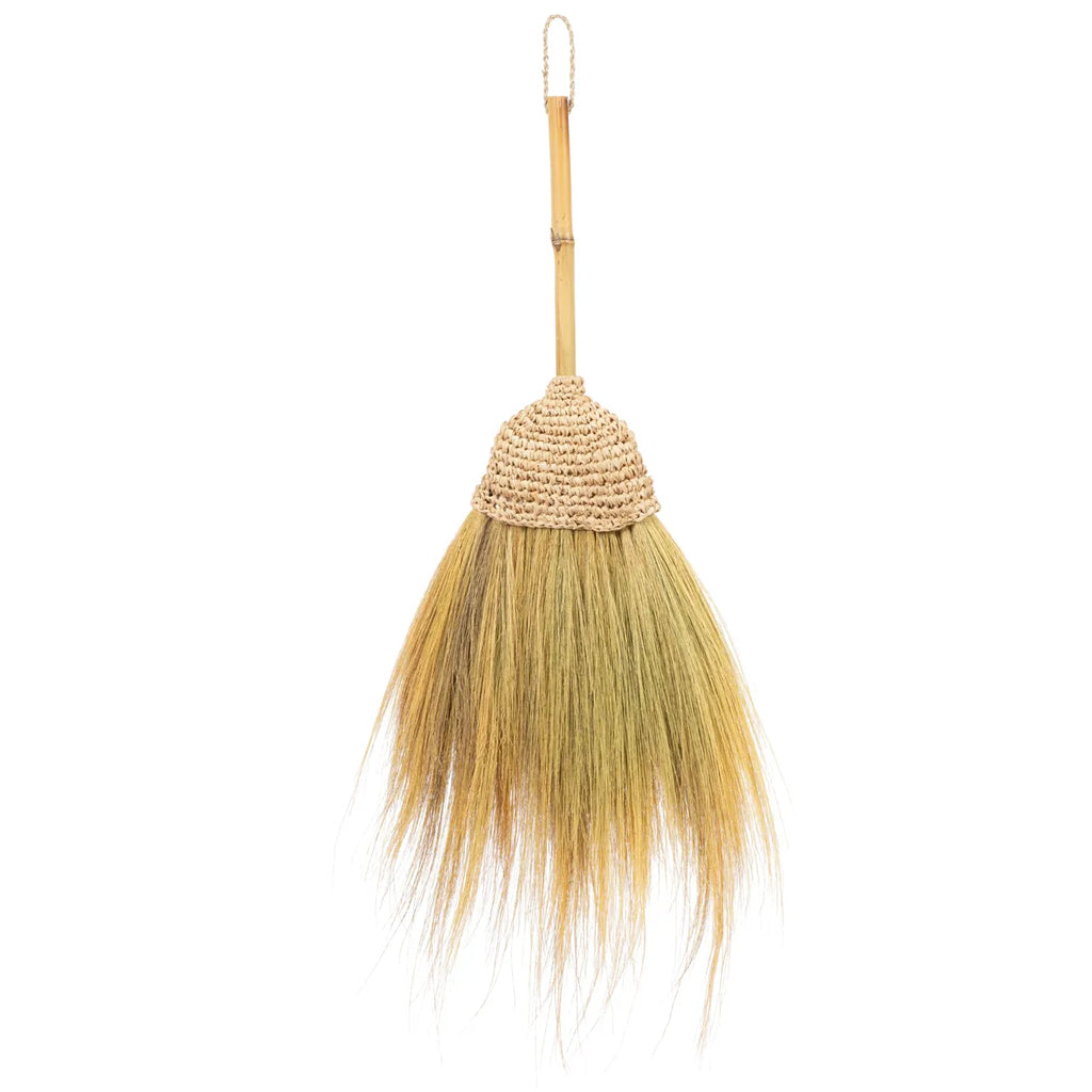Der Raffia-Besen - Natur