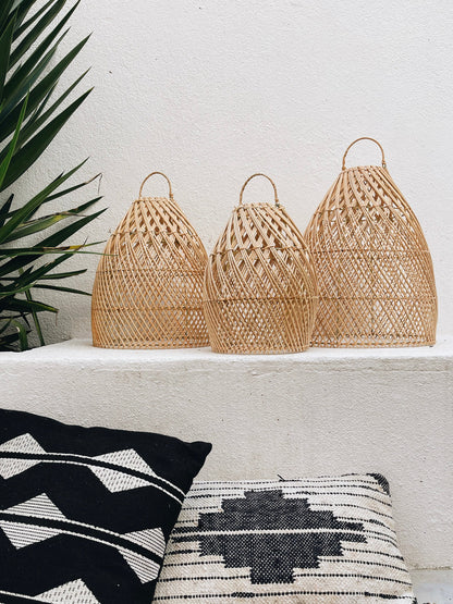 Laga Rattan Lampenschirm - L