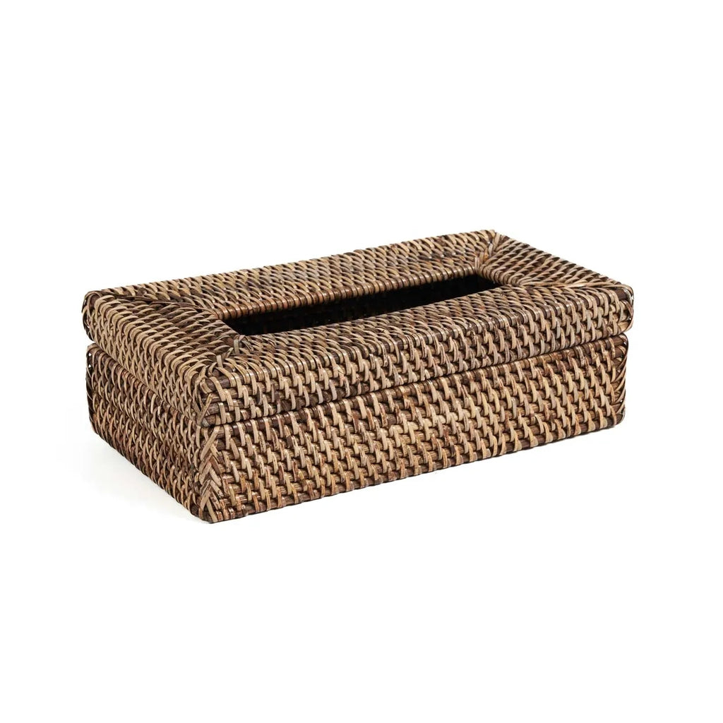 Die Rattan Classic Tissue Box - Naturbraun