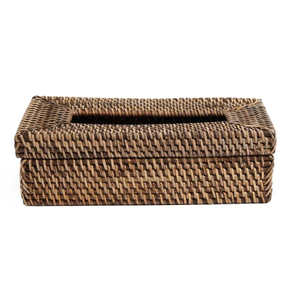 Die Rattan Classic Tissue Box - Naturbraun